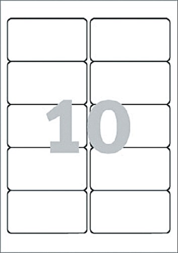 Avery etiketten L4744REV-25 96x50.8mm afneembaar wit 250stuks-2