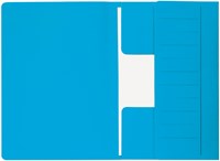 Dossiermap Mammoet folio 3 kleppen 270gr blauw Alzicht by Jalema