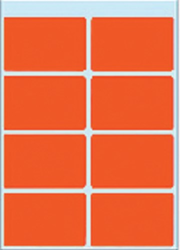 Herma etiketten 3692 26x40mm rood 40stuks