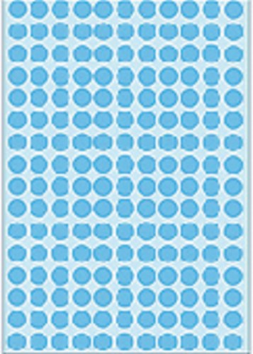 Herma etiketten 2213 rond 8mm blauw 5632stuks-3