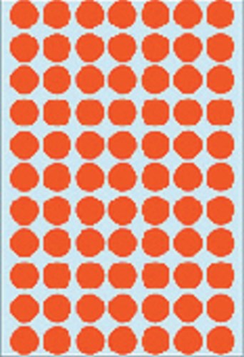 Herma etiketten 2232 rond 13Mm rood 2464stuks-3