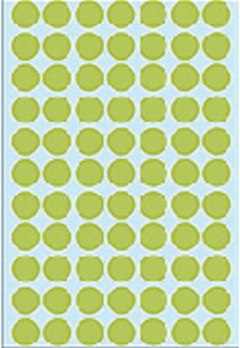 Herma etiketten 2235 rond 13Mm groen 2464stuks-3
