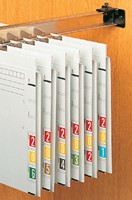 Jalema Clipex Secolor laterale hangmappen A4 blauw-2