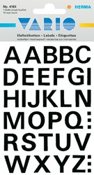 Herma etiketten 4163 15mm letters A-Z zwart