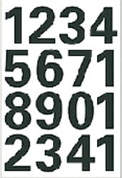Herma etiketten 4168 25mm getallen 0-9 zwart