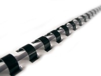 Plastic bindruggen GBC Combbind 6mm zwart doos van 100-3