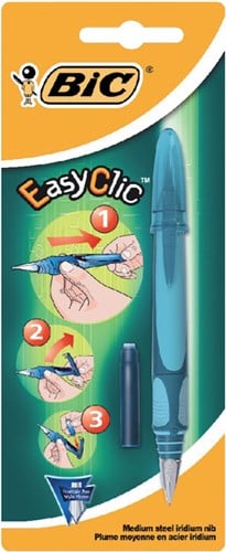 Vulpen Bic EasyClic medium blister à 1 stuk