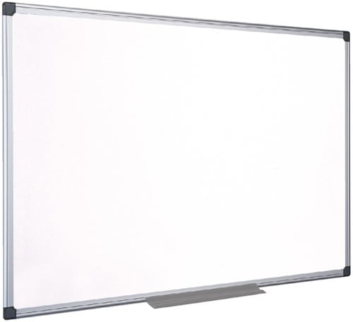 Magnetisch Whiteboard 90x120cm Gelakt Staal Quantore