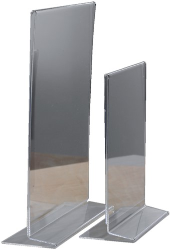 Folderhouder T-standaard A4 staand acryl-3