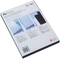 Voorblad A4 zwart GBC HiGloss 250 micron pak van 100 stuks-3