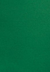 GBC schutblad A4 LeatherGrain 250 micron pak van 100 stuks groen