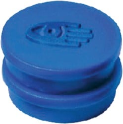 Magneet diameter 30mm blauw pak van 10 stuks