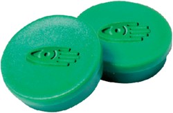 Magneet diameter 10mm groen pak van 10 stuks