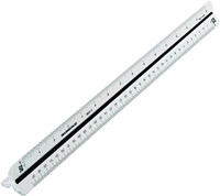 Schaalstok Rumold 150/30 4 1:100/200/250/300/400/500