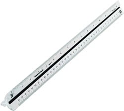 Schaalstok Rumold 150/30 4 1:100/200/250/300/400/500