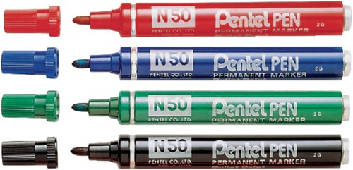 Pentel merkstift Pen N50 blauw-3