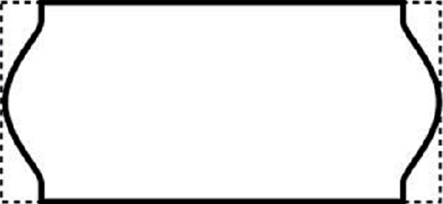 Prijsetiket 12x26mm Sato Samark permanent wit-2