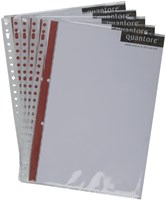 Showtassen A4 23 rings glashelder 80 micron pak van 25 stuks Quantore-1