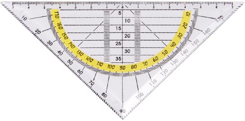Geodriehoek 16 cm Quantore-2