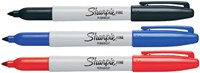 Viltstift Sharpie Fine rond blauw 1-2mm-2