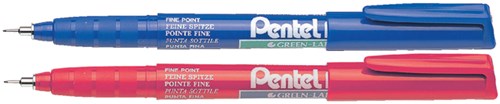 Fineliner Pentel NMF50 blauw 0.4mm-2