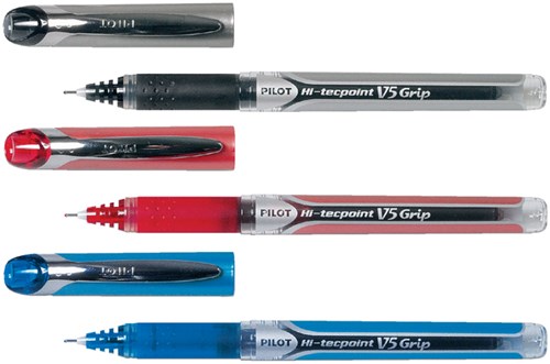 Pilot roller Hi-Tecpoint V5 en V7 Grip V5, schrijfbreedte 0,3 mm blauw-2