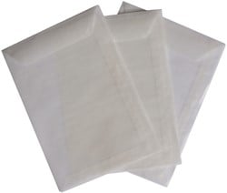 Envelop loonzak 65x105 50gr pergamijn 1000stuks