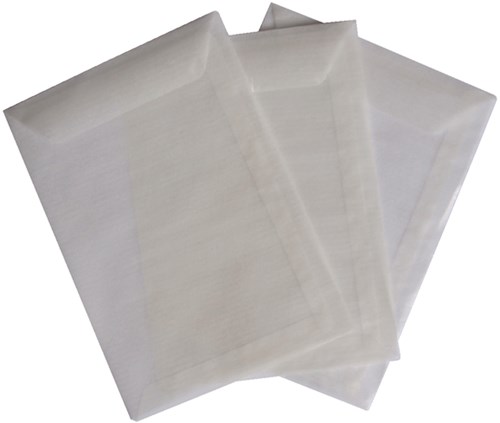 Envelop loonzak 114x162 50gr pergamijn 1000stuks
