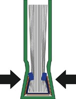 Leitz impressBIND harde omslag 7 mm zwart pak van 10-3