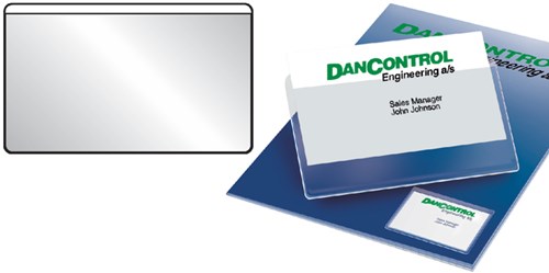 Visitekaarttas 3L 10116 105x60mm zelfklevend 10 stuks