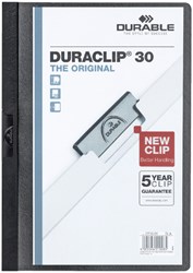 Klemmap Durable Duraclip Original 30 zwart