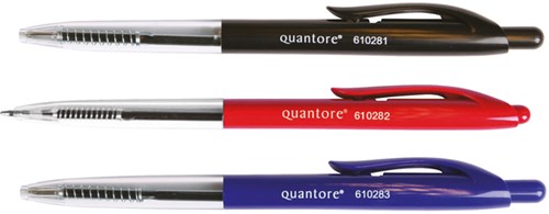 Balpen Quantore drukknop assorti-2