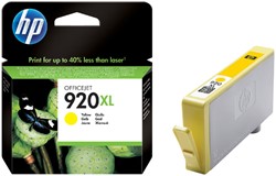HP 920XL cartridge CD974AE geel