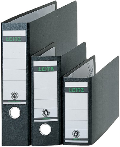 A5 ordner Leitz karton 8 cm rug zwart-2