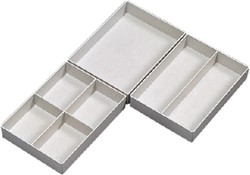 Lade organizer 1 vak hoog Jalema 70x 122x 168mm