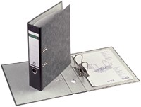 Leitz ordner folio formaat rug 8 cm karton gewolkt zwart-2