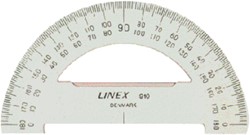 Gradenboog Linex 910 diameter 100mm 180graden transparant