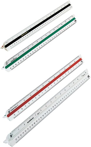 Schaalstok 1:20/25/50/75/100/125 Rumold-2