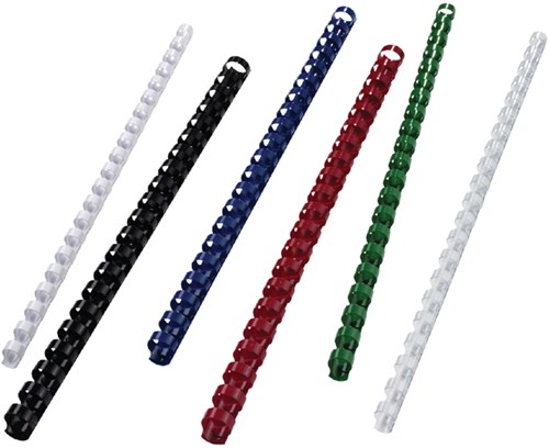 Bindringen GBC Combbind 8 mm doos van 100 stuks wit-3