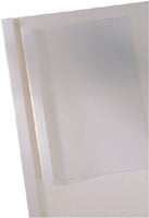 Thermische omslag GBC A4 10mm transparant/wit 100stuks-3