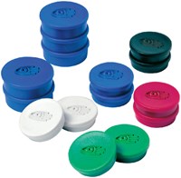 Magneet diameter 20mm wit pak van 10 stuks-2