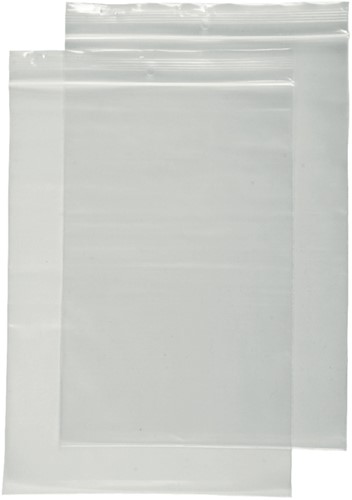 Hersluitbare zakjes A4 230x320mm 50mu transparant 25 stuks-3