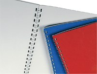 Metalen bindringen GBC Wire-O 12.7 mm zilverdoos 100 stuks-3