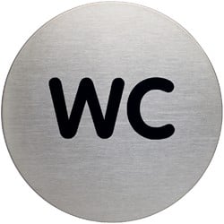 WC bordje rond 83mm Durable 4907