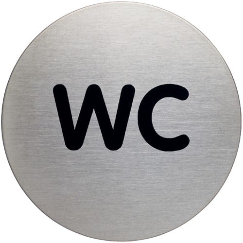 WC bordje rond 83mm Durable 4907