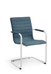 Vergaderstoel Vintage sledeframe