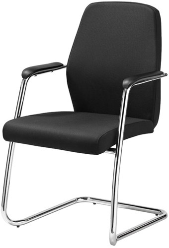 Vergaderstoel met armleluning ProLine Elegance hoog model