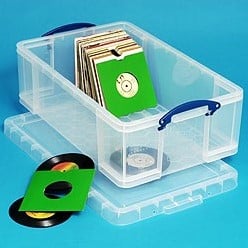 Vinyl-opbergbox