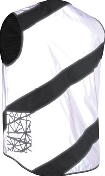 Wowow Roadie Jacket FR fluohesje grijs L (volwassen)-2