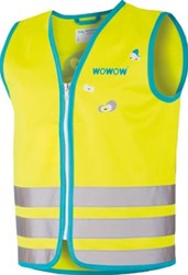 Wowow Crazy Monster Jacket fluohesje geel M (kind)